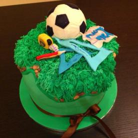 torta geometra/calciatore